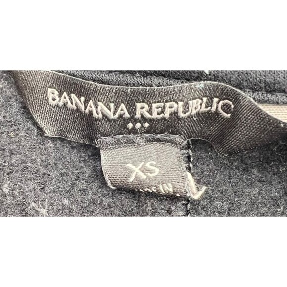 Banana Republic Womens Black Crew Neck Sweatshirt XS - Picture 2 of 6